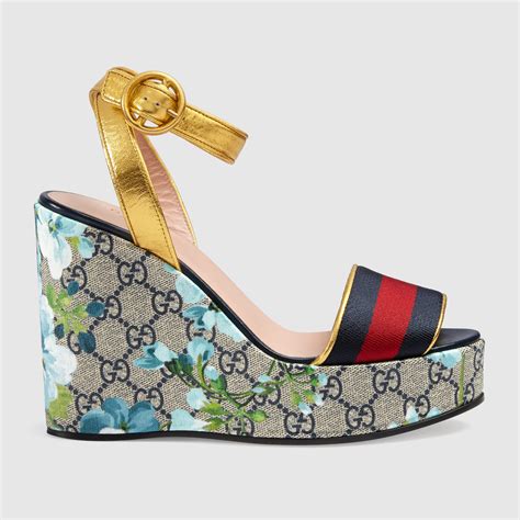 gucci women's espadrille wedge sandals|Gucci espadrille wedges.